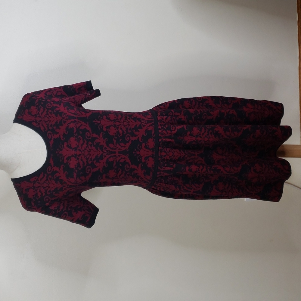 Romeo & Juliet Couture Paisley Sweater Dress M
